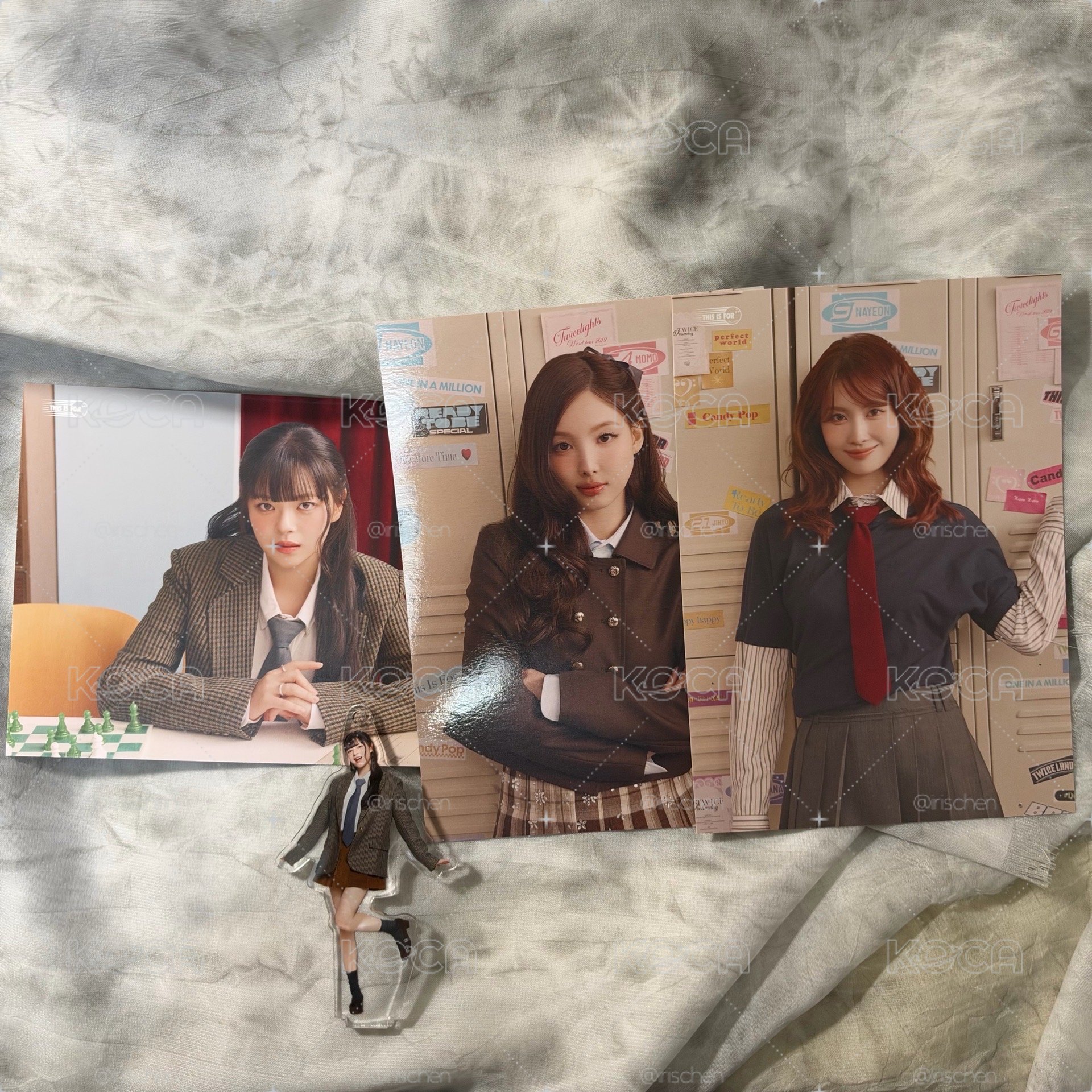 （現貨出清中）TWICE 新國立大卡/吊飾 