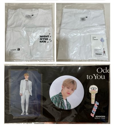 喆奎燦大盤 FOLLOW AGAIN相框 苦甜隨機卡 迷十二親簽 場限 5週年 Ode to you T shirt