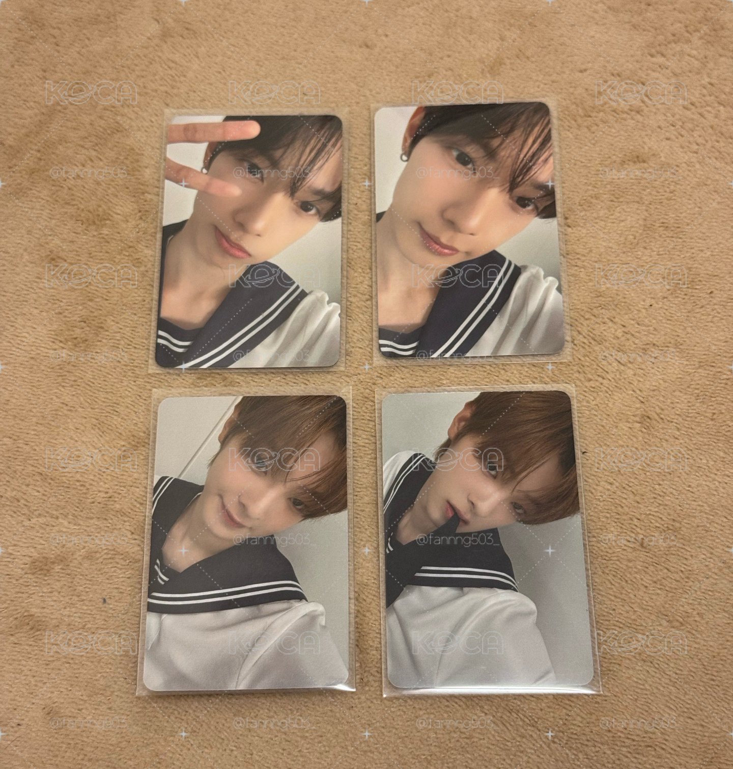 AM 2.0特典一套 雙面卡💕