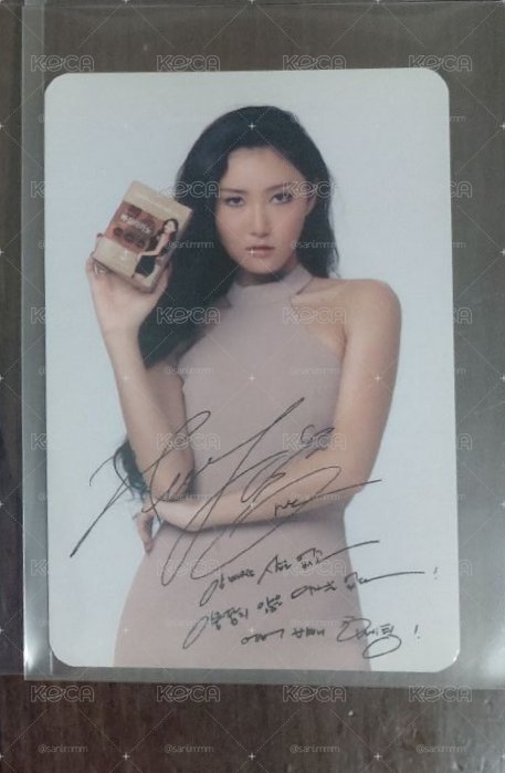 MAMAMOO X EVERBIKINI代言卡_莎