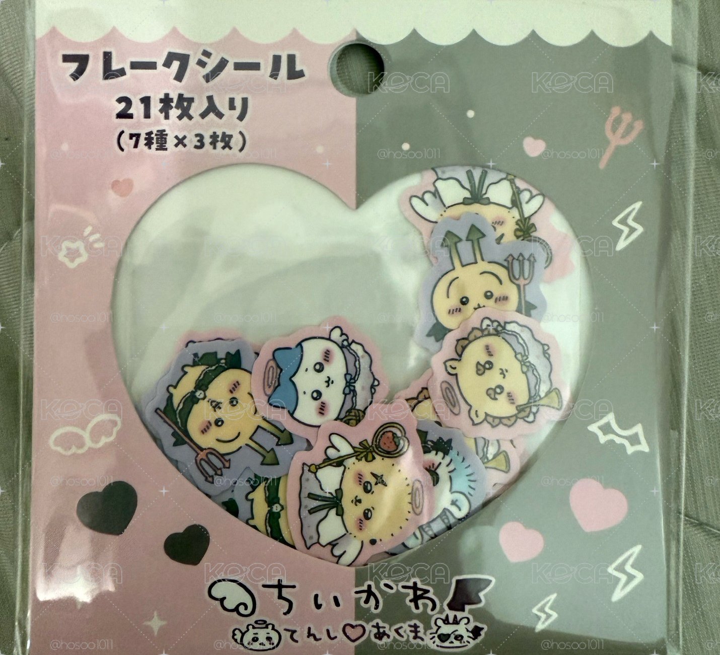 天使♡惡魔 貼紙 