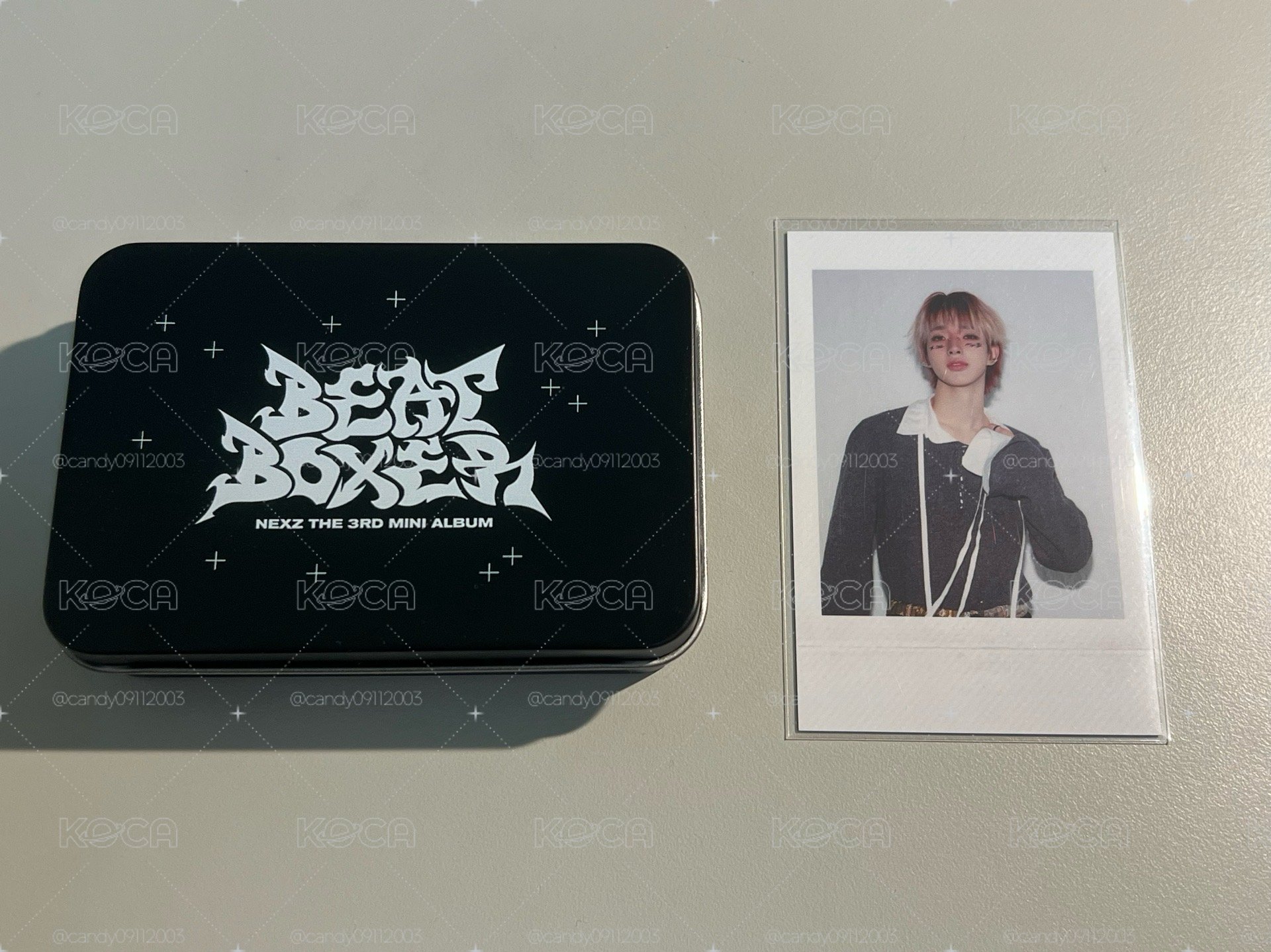 tomoya 鐵盒+拍立得🐧
