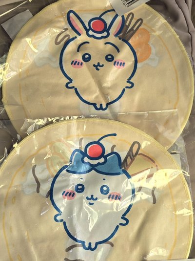 吉伊卡哇 ちいかわ 小八 兔兔 可麗餅 一番賞 E賞 D賞 餅皮 方巾