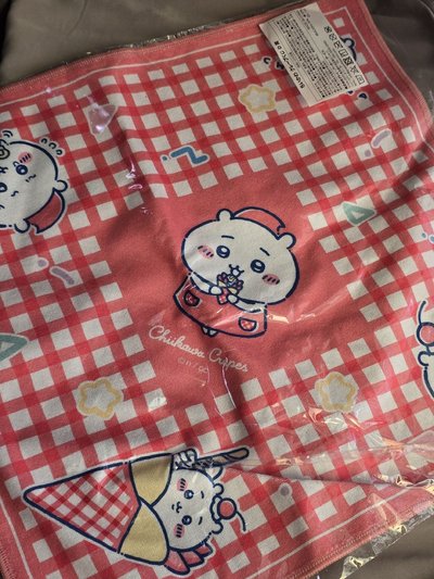 吉伊卡哇 ちいかわ 小八 兔兔 可麗餅 一番賞 E賞 D賞 餅皮 方巾
