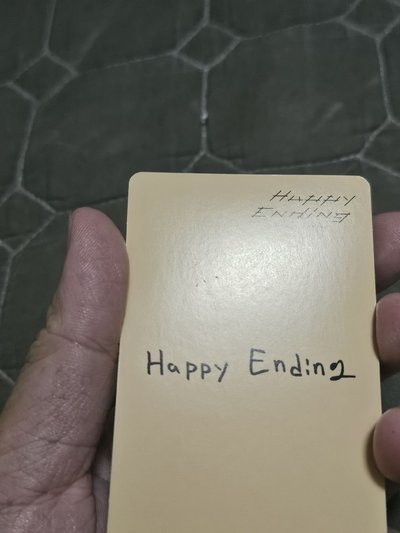 日專 Happy ending 通常盤專卡 淨漢