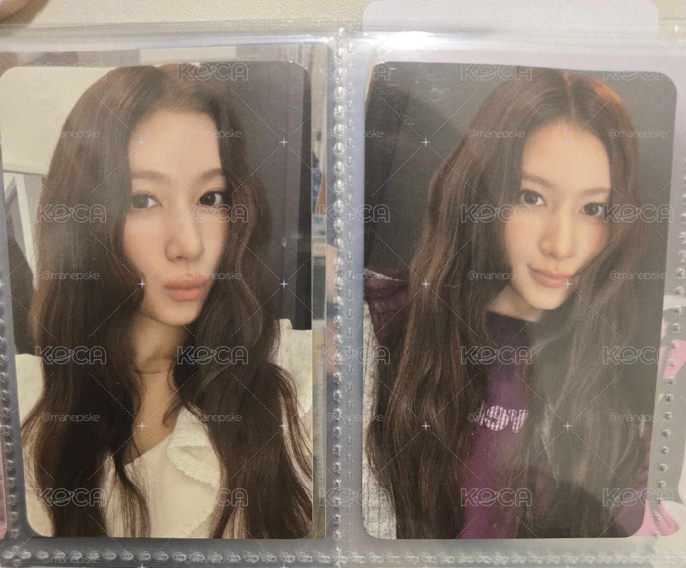 SANA COVERNAT 代言卡 兩張一組