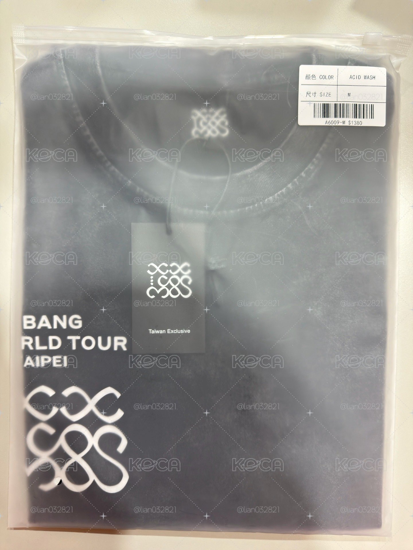 BIGBANG台北城市限定T水洗現貨