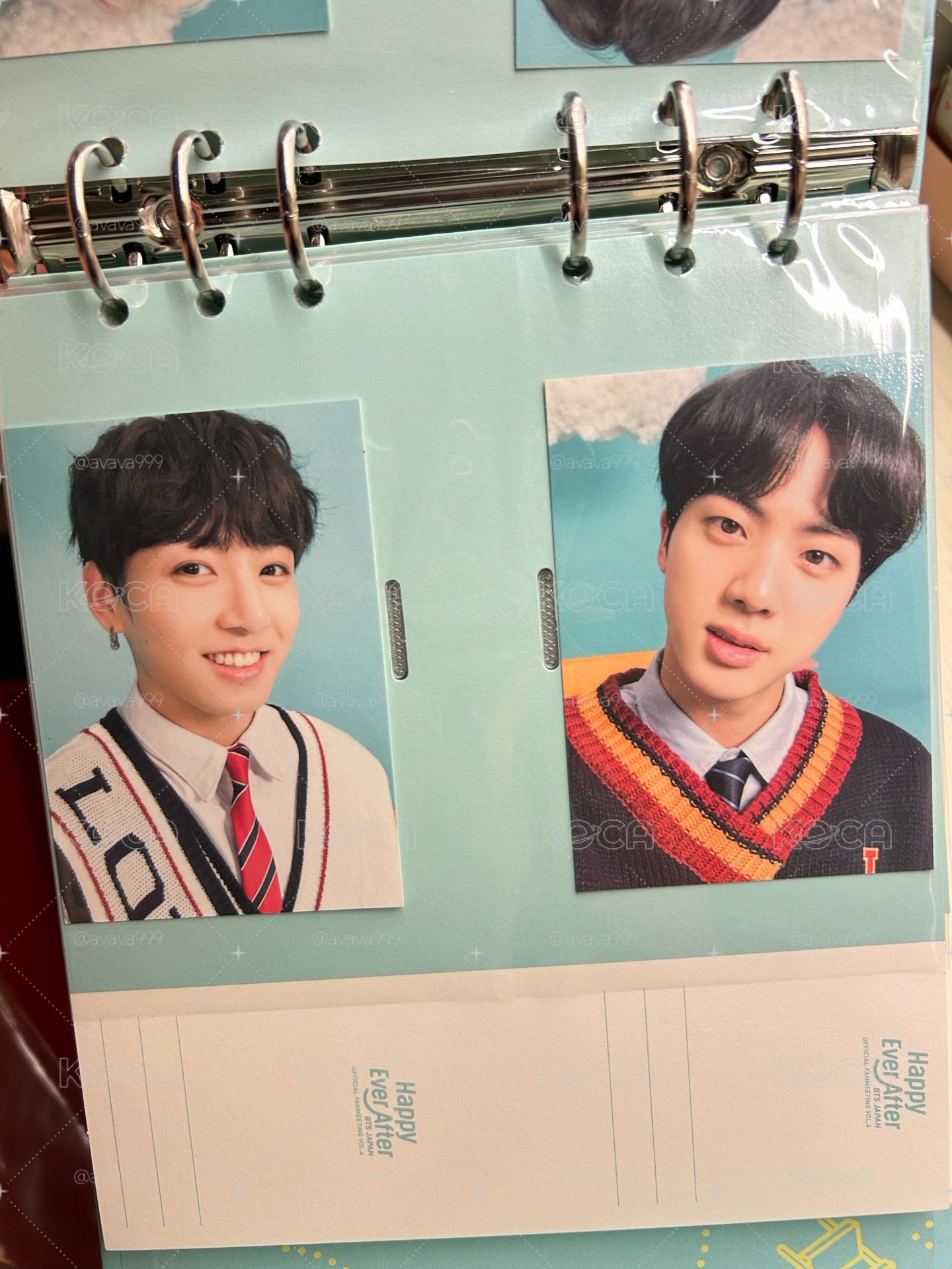 BTS 日四期 相簿 相簿卡 全員