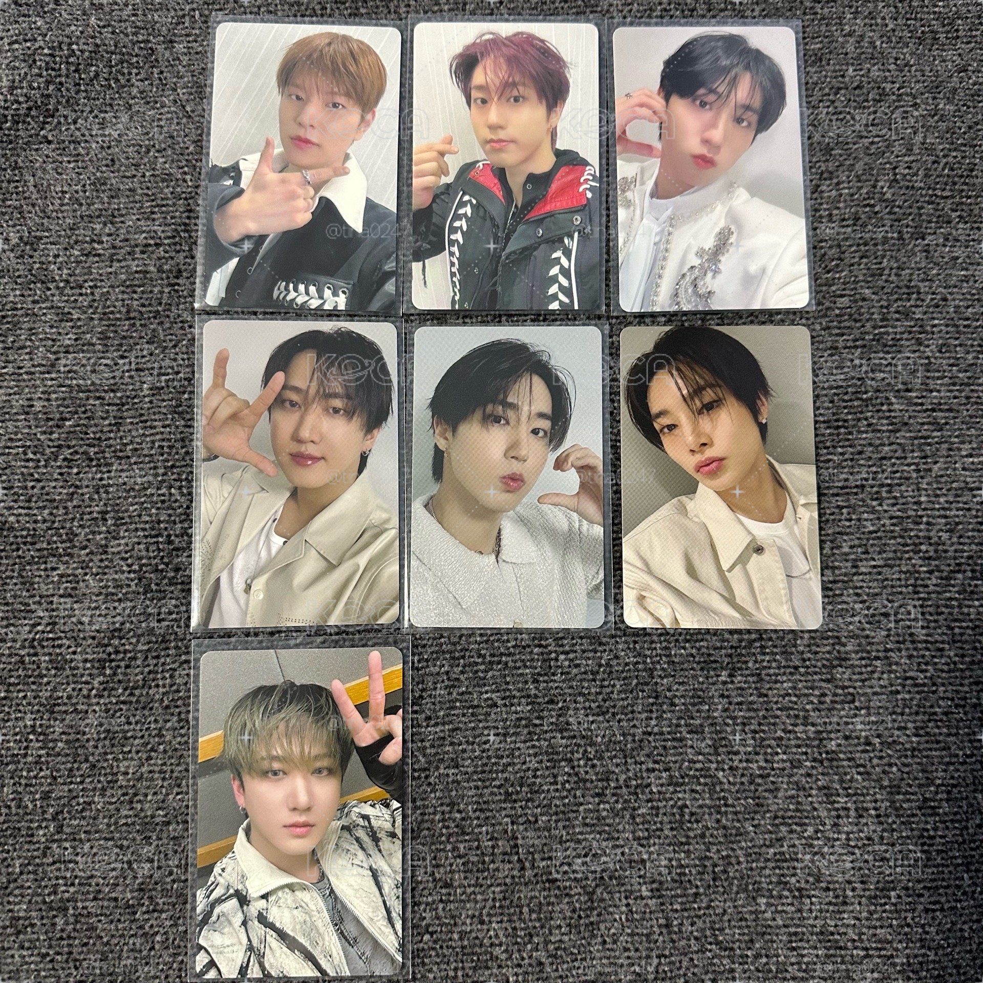SKZ 拍手會場限卡們
