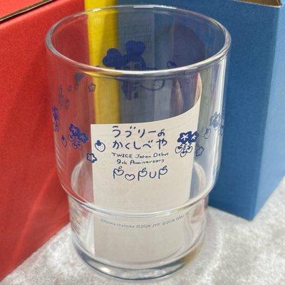 JP出道九週年 玻璃杯 2500¥