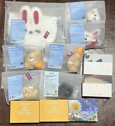 MINITEEN 喆碩大頭 喆束口袋 蹦蹦 KIT