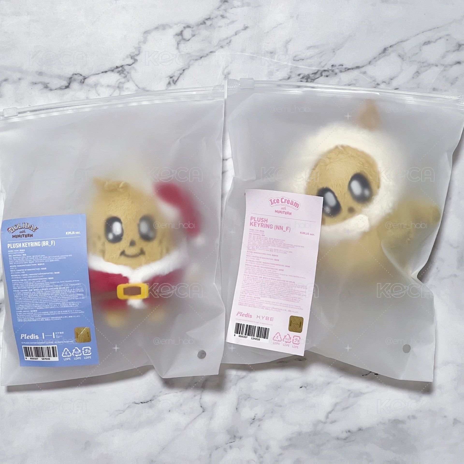 MINITEEN KIMJA 奎 夏日頭套娃+聖誕娃