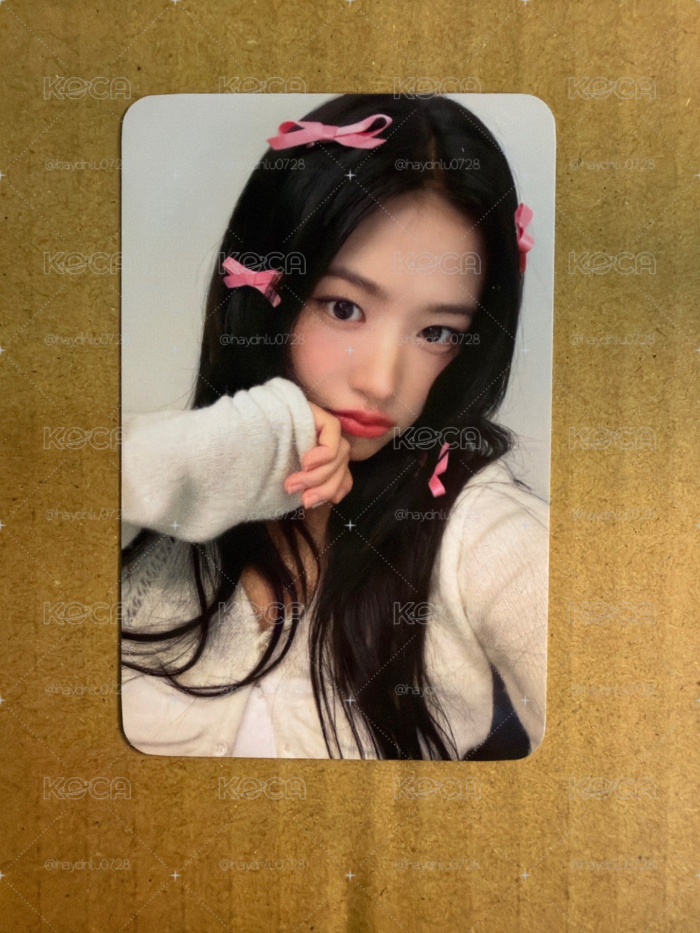 現貨當日出貨/IVE SECRET wm 6.0 幸運卡 蝴蝶結安🎀
