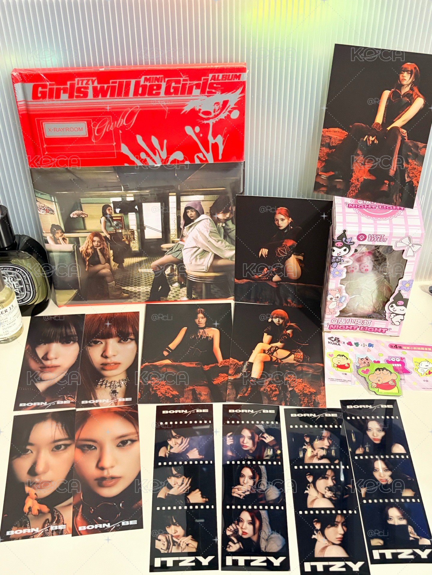 ITZY BTB 整套小盤