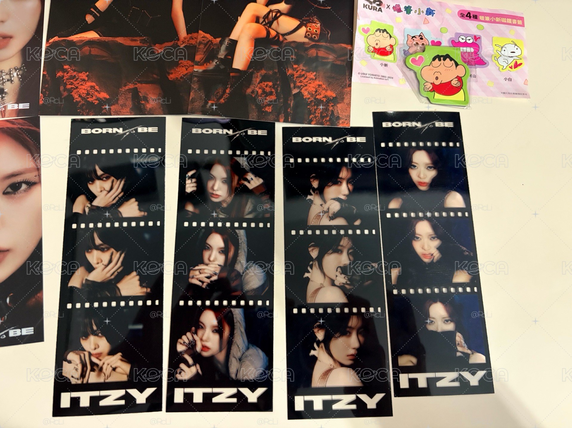 ITZY BTB 整套小盤