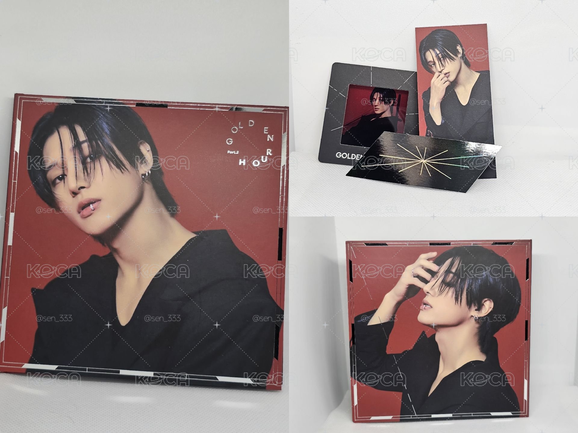 鄭友榮單封空專寫真 + CD（無小卡，但包含書籤、膠片、貼紙）