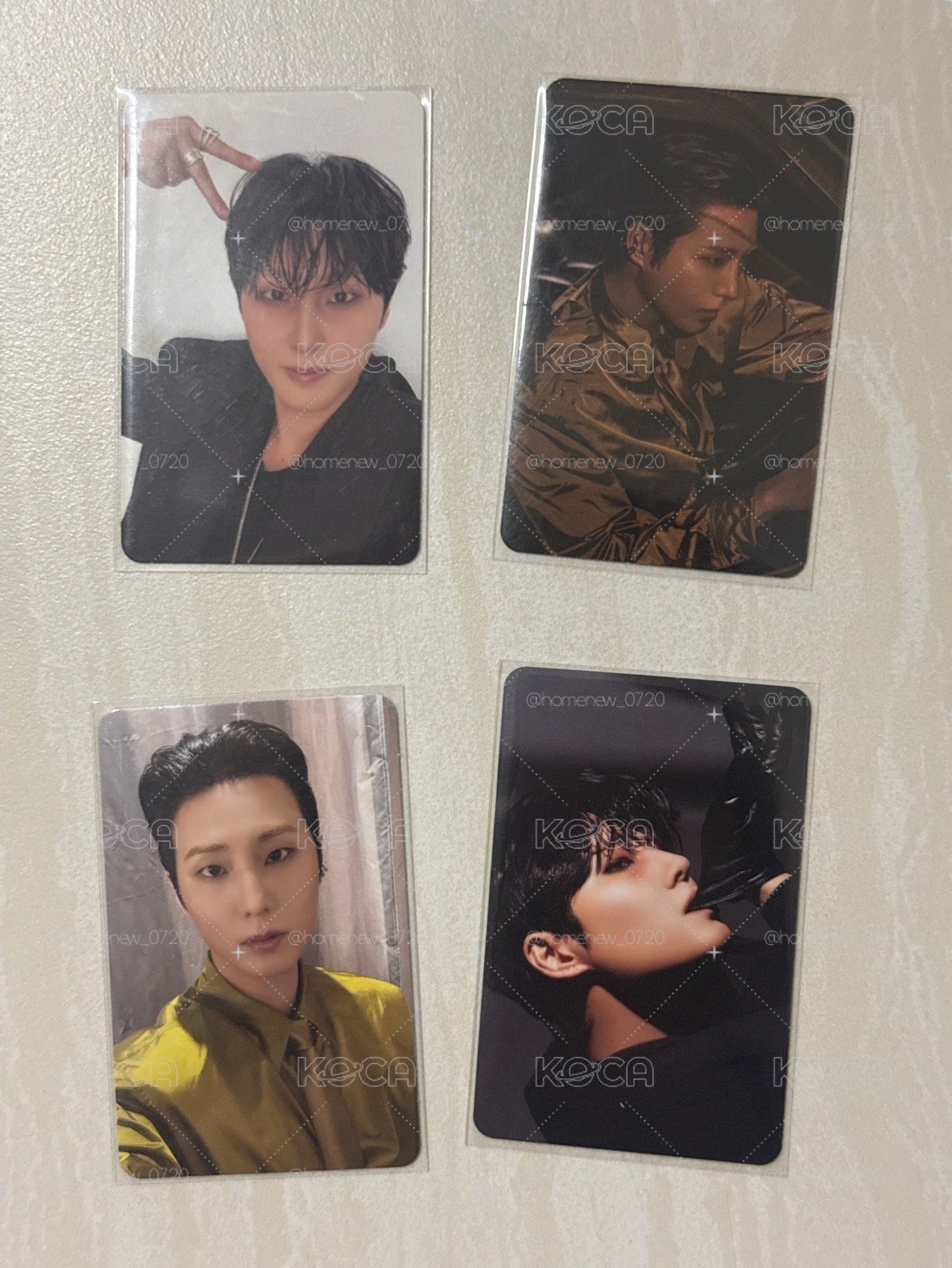 young k正二專輯卡 fans ver.&grounded ver.