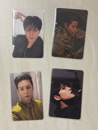young k正二專輯卡 fans ver.&grounded ver.