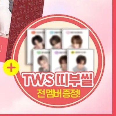 TWS 韓國貼紙 一套