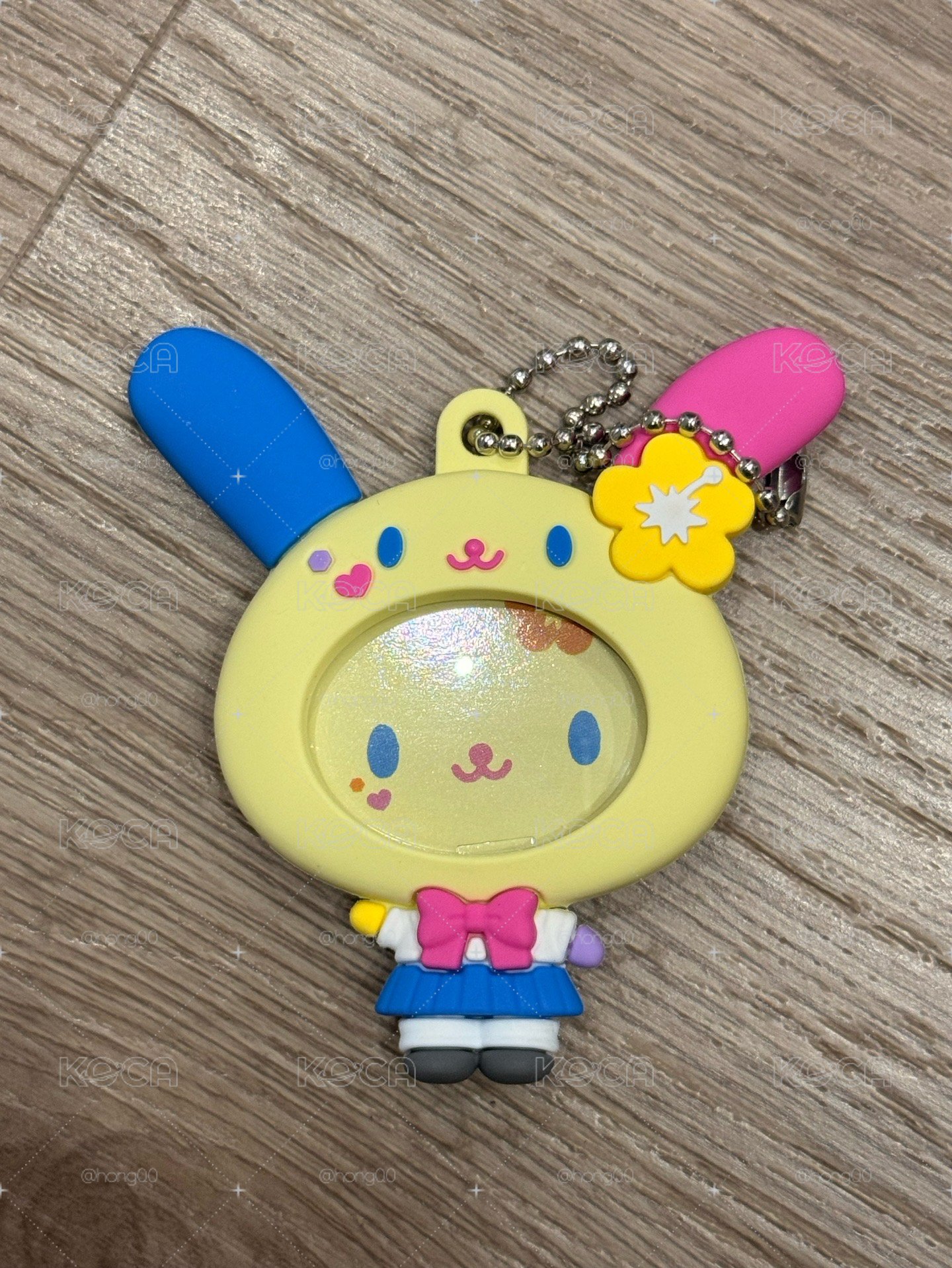 花小兔制服換臉吊飾
