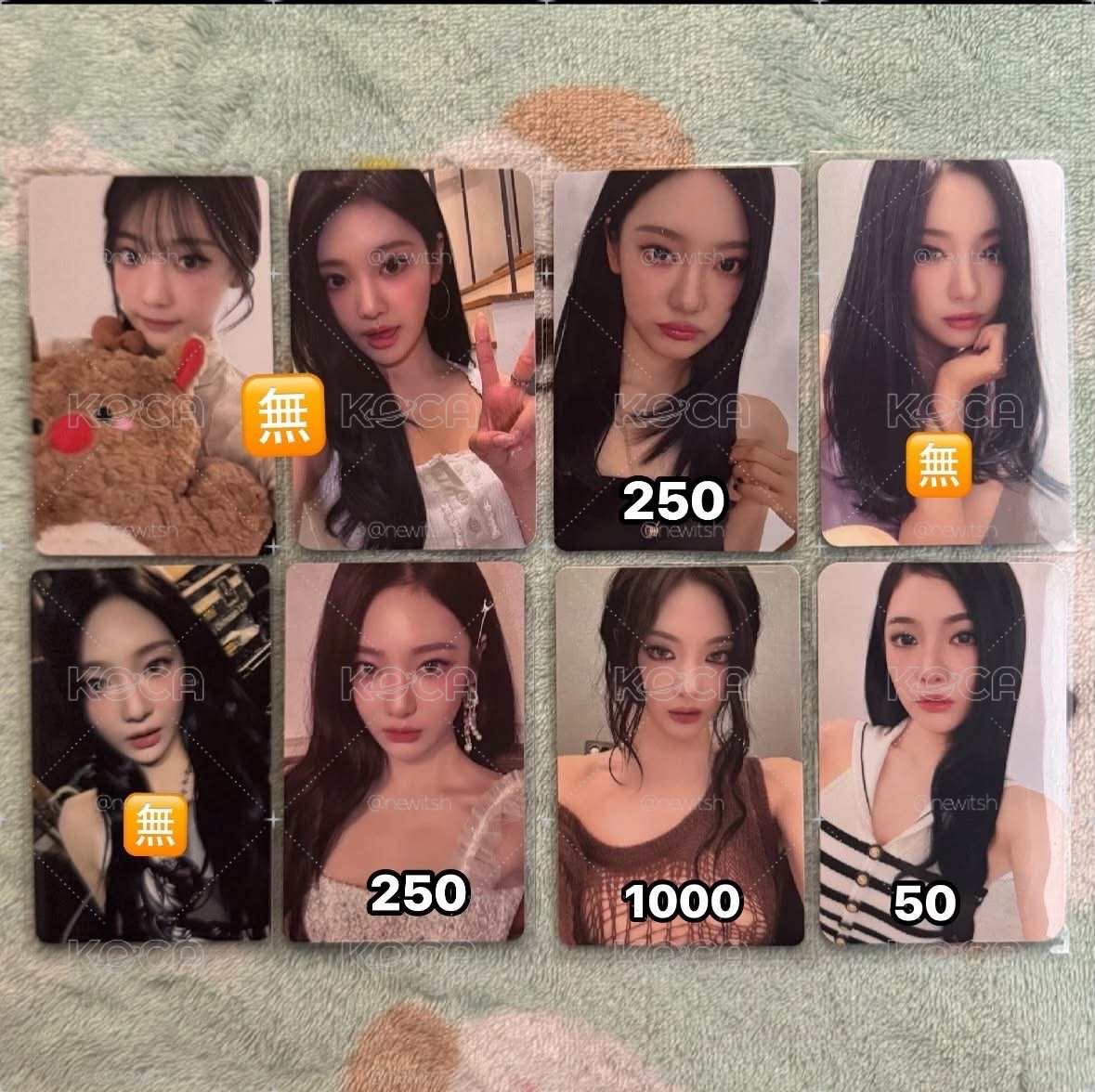 阿寧各種漂漂小紙片