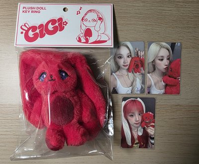 雨琦GIGI 12cm吊娃+3張卡