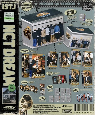 NCT DREAM ISTJ QR Ver. 未拆專