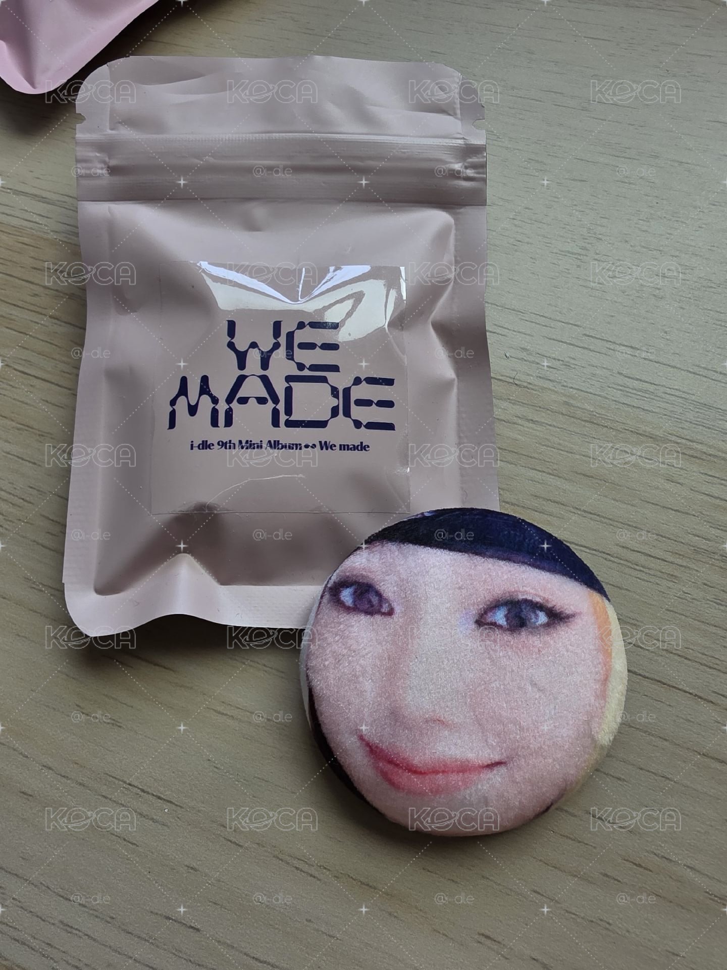 米妮迷九打歌徽章