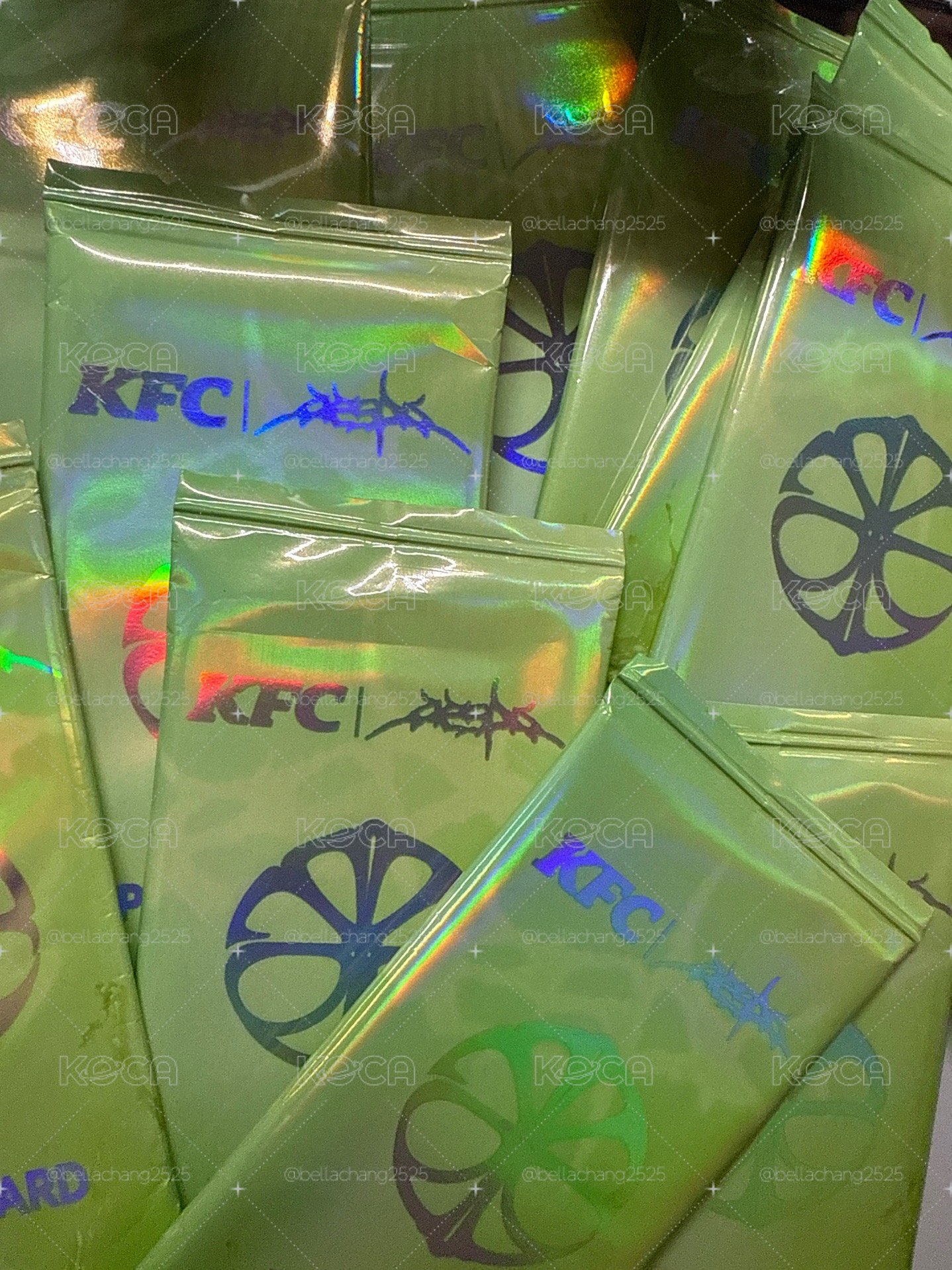 aespa肯德基聯名 一套