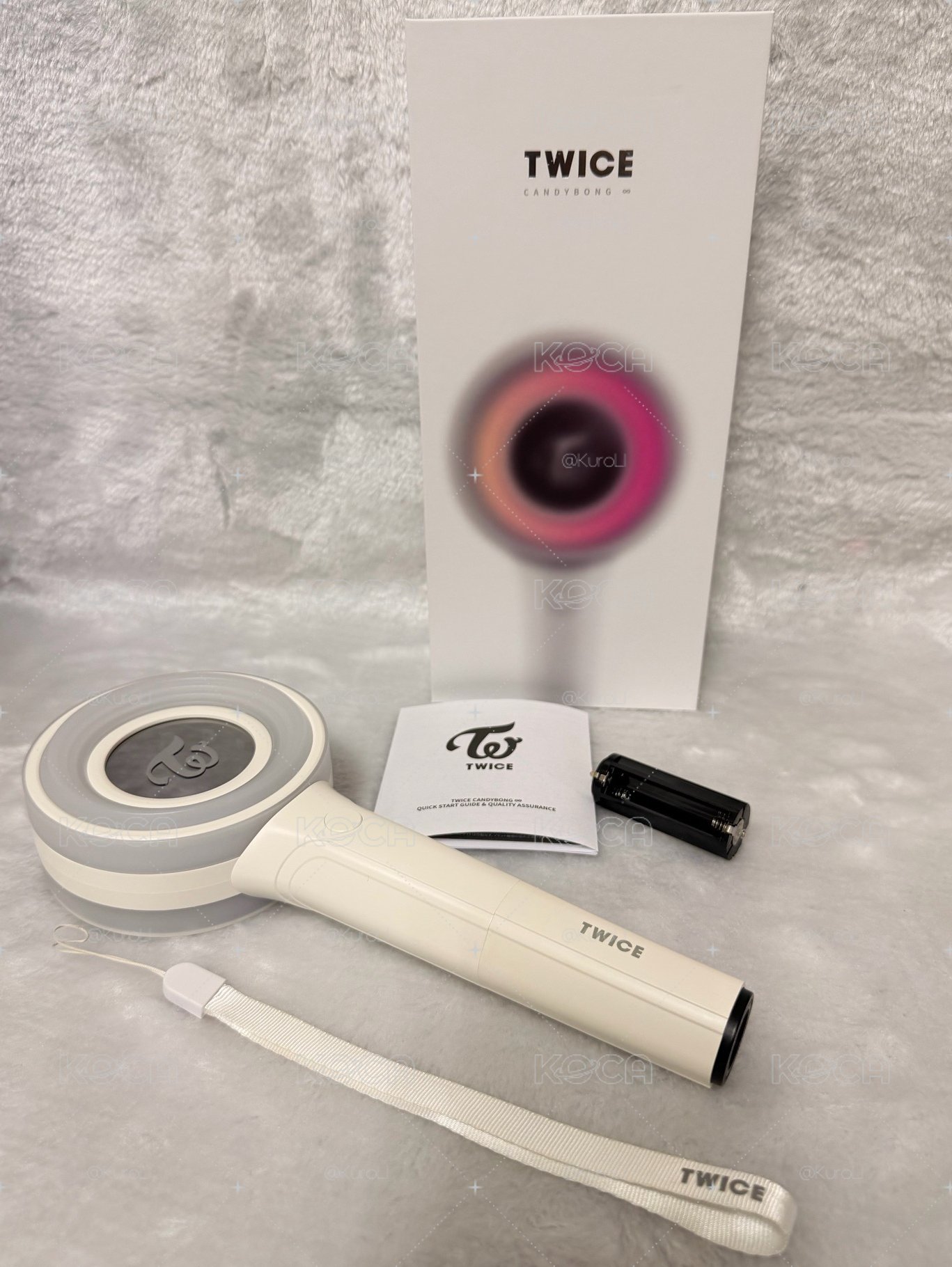 【官方正品】TWICE 三代手燈(Candy Bong Infinity)9.5成新珍藏 ♾️