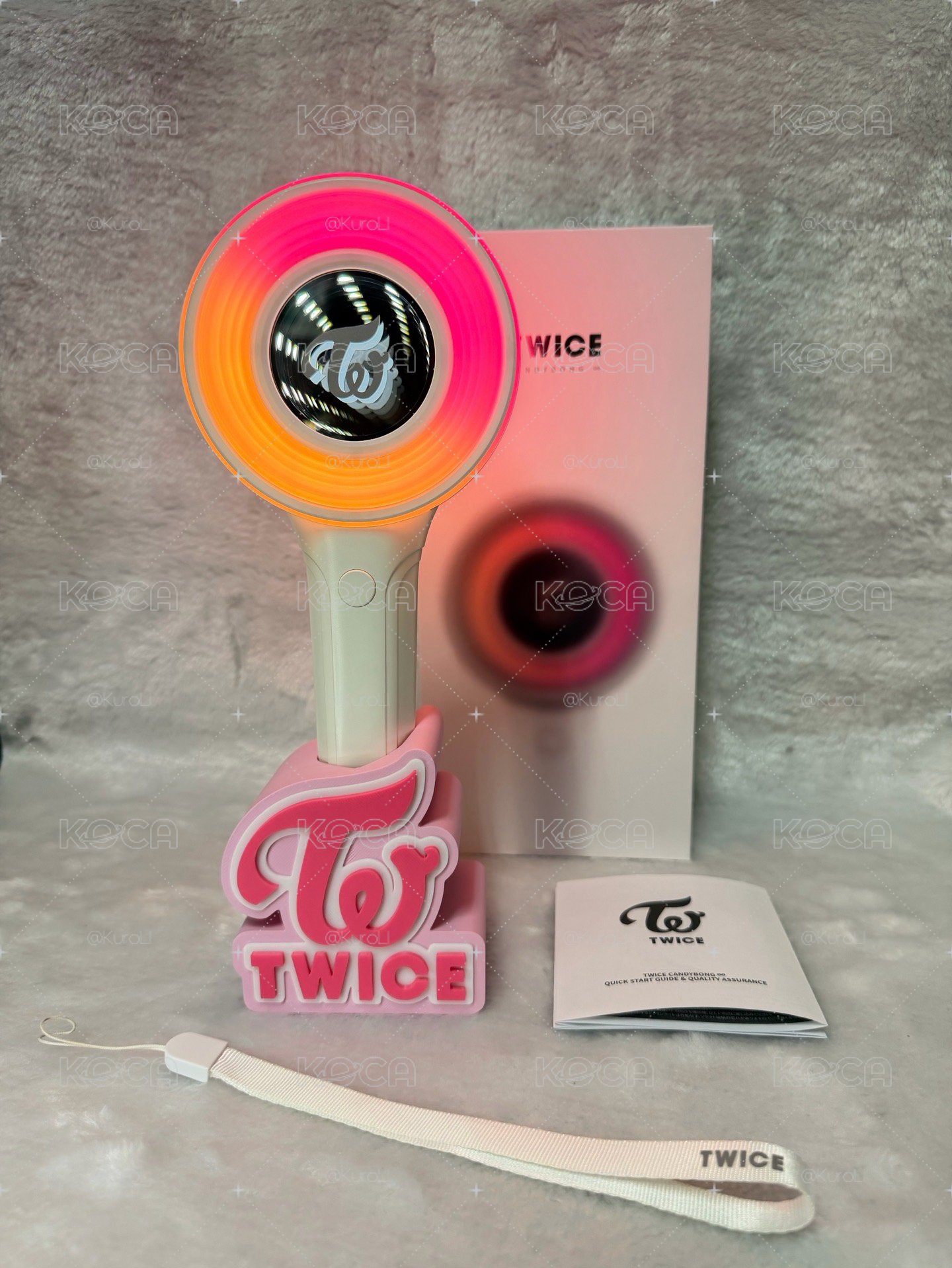 【官方正品】TWICE 三代手燈（Candy Bong Infinity）9.5成新珍藏 ♾️