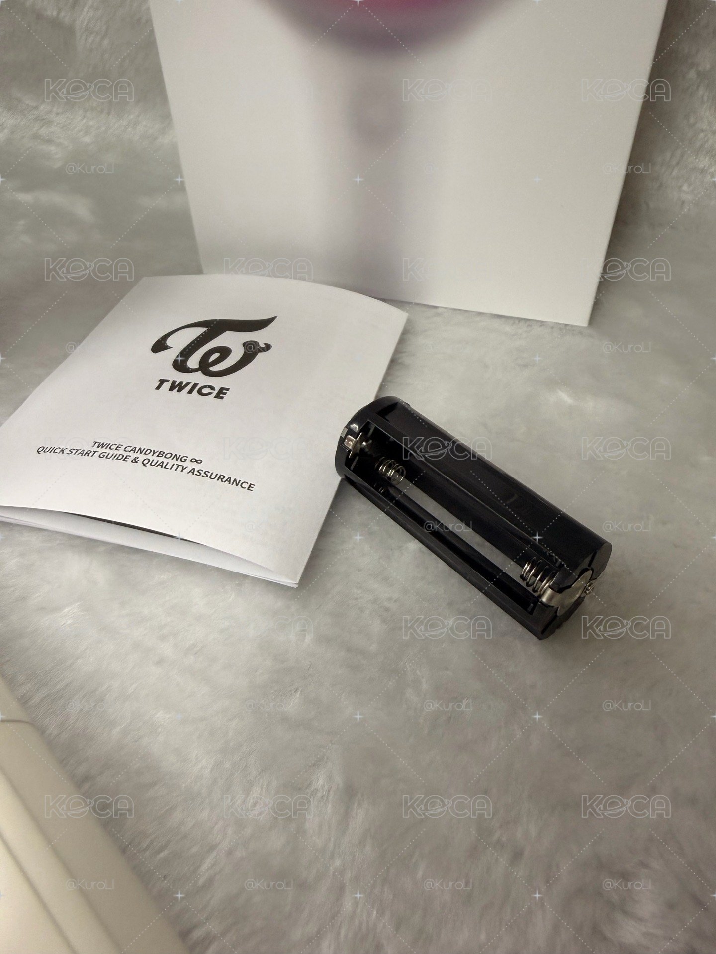 【官方正品】TWICE 三代手燈（Candy Bong Infinity）9.5成新珍藏 ♾️