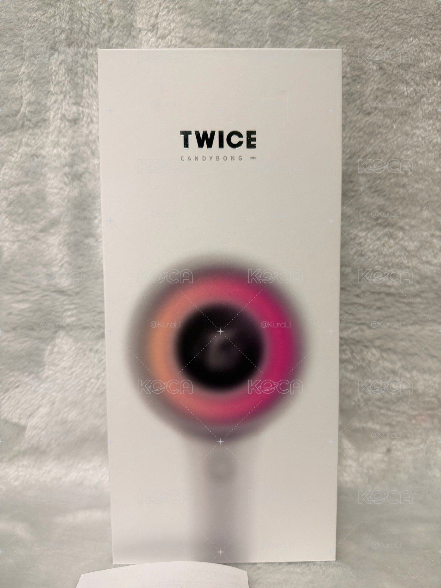 【官方正品】TWICE 三代手燈（Candy Bong Infinity）9.5成新珍藏 ♾️