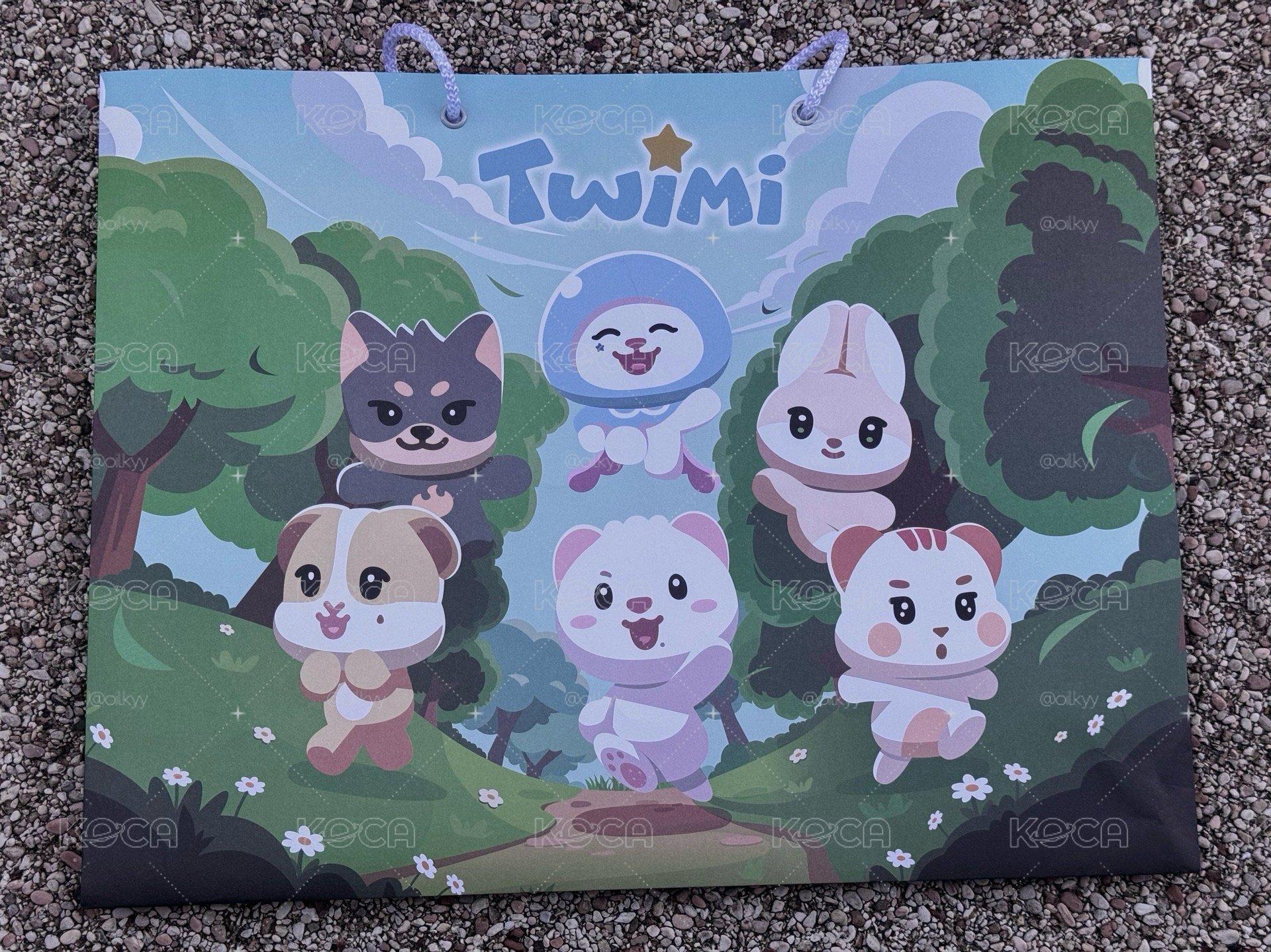 TWIMI 線下快閃紙袋