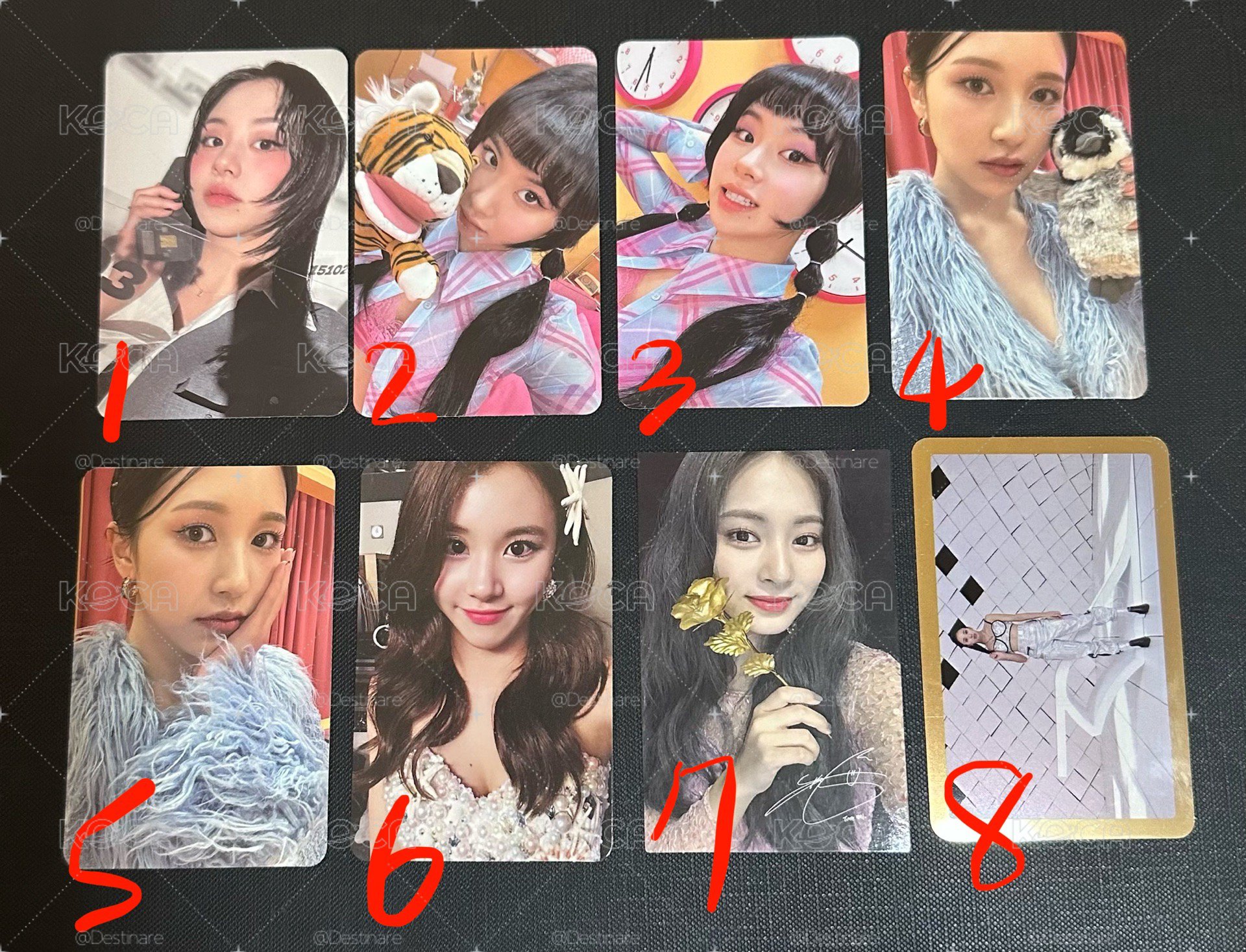 迷3 迷8 迷11 專輯卡