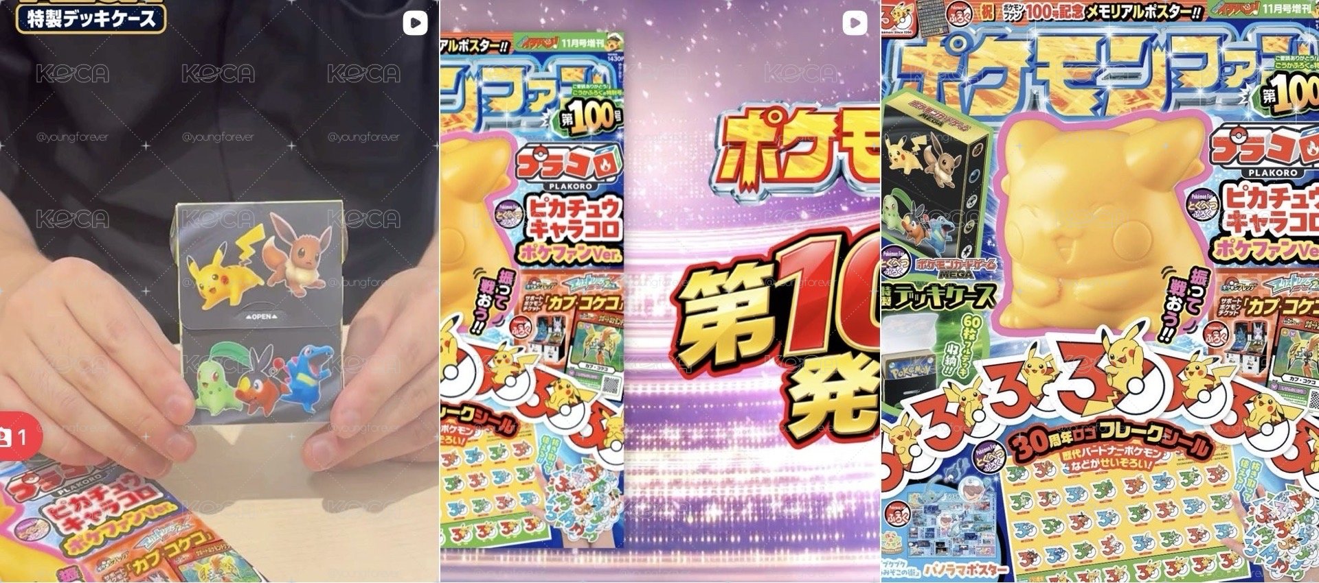 精靈寶可夢歡樂大集合 VOL.100：豪華附錄組ポケモンファン VOL.100