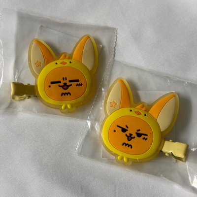 TXT日巡黃春髮夾 兩款一組🦊