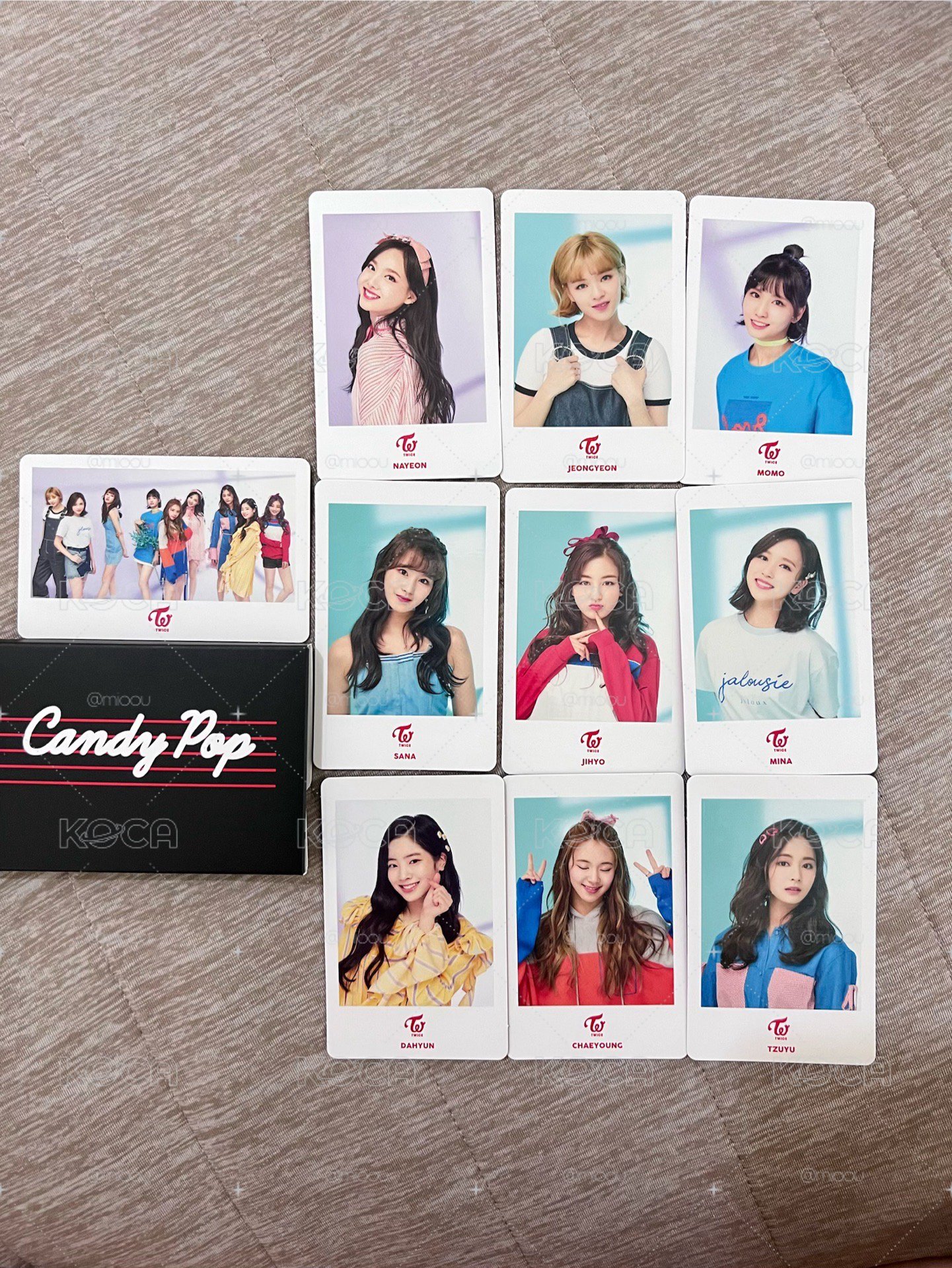 candy pop日周小卡組