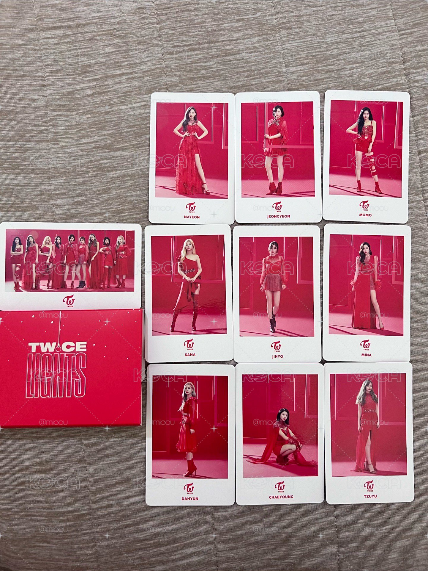 twice 日周小卡組