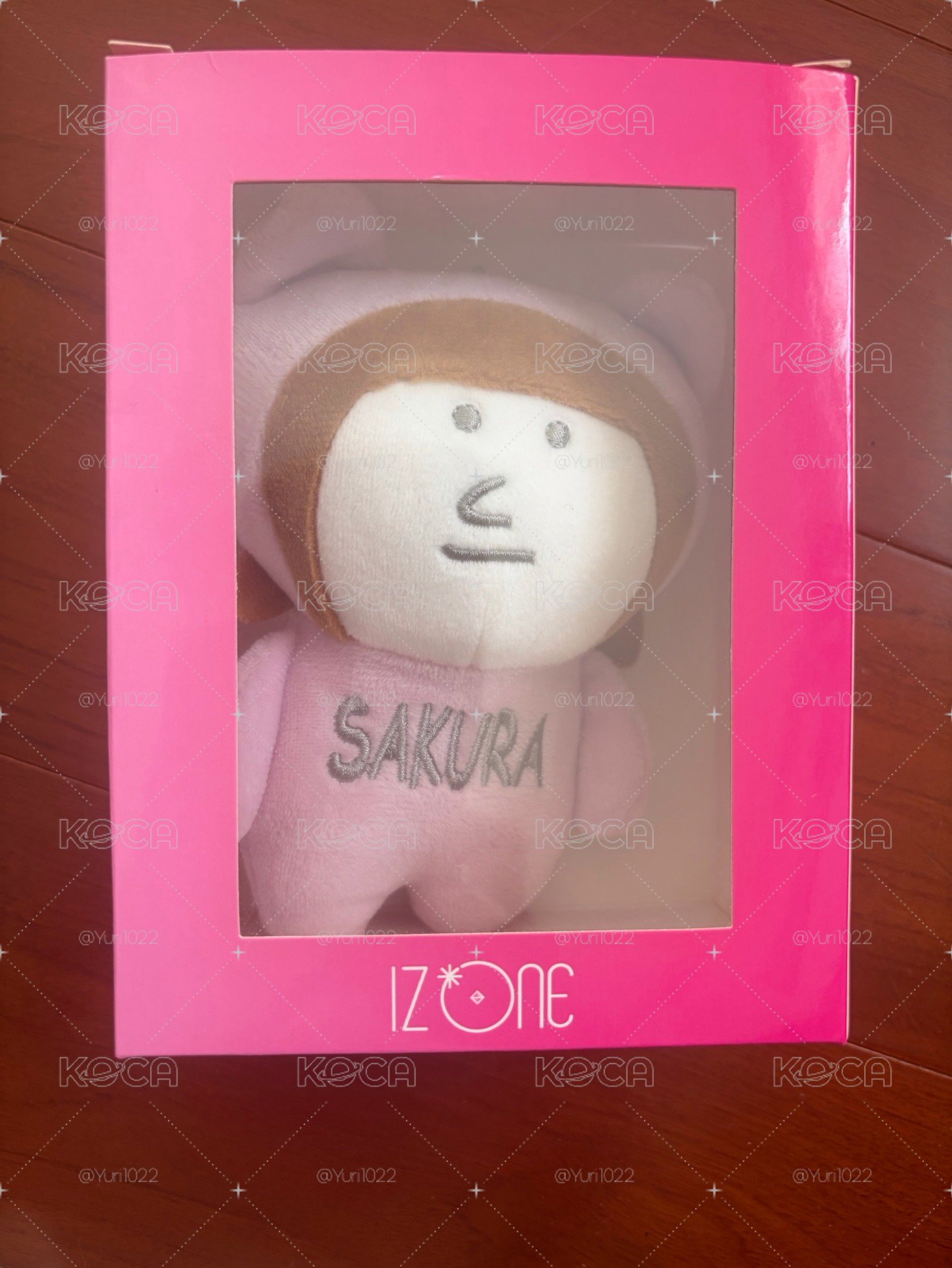 櫻花 IZ*ONE 時期 日本會員禮 中娃 醜娃