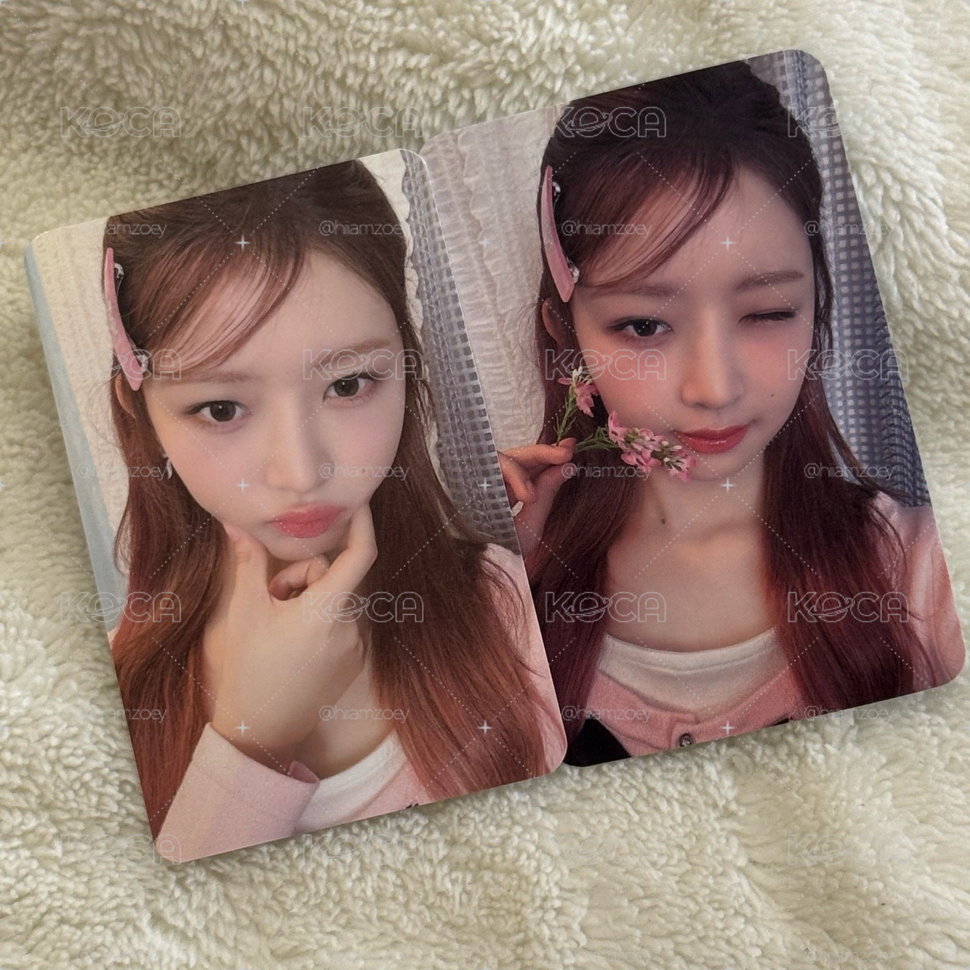 .ᐟ.ᐟ現貨.ᐟ.ᐟ♡24' 年曆卡+sw特典 怜 兩張