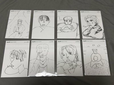 8萬滿額 一套小卡+一套明信片