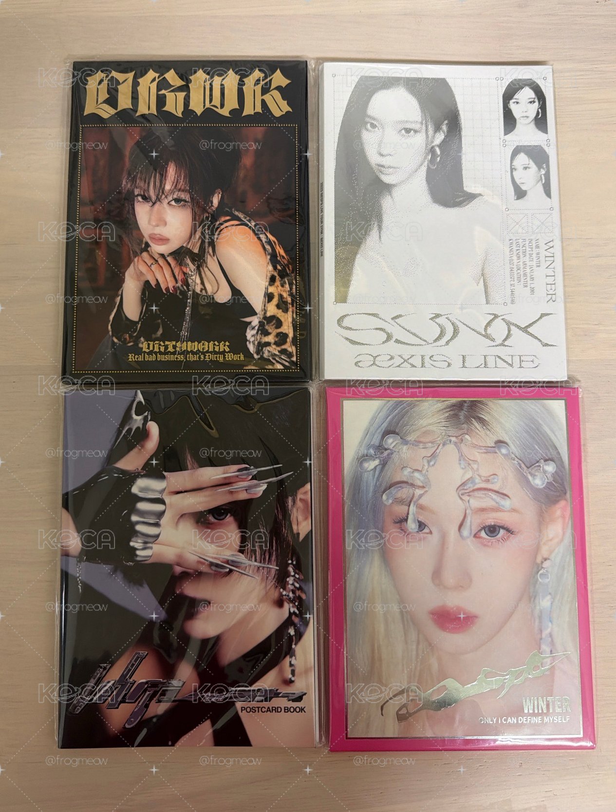冬明信片盤