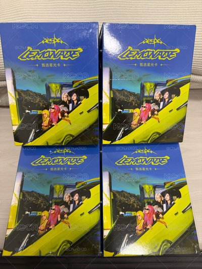 AESPA LEMONADE QQ音樂 星光卡