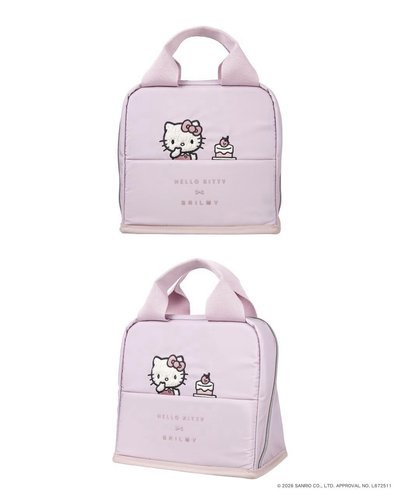 HELLO KITTYＸBRILMY可愛單品：直立式收納包（PALE PINK ver.）