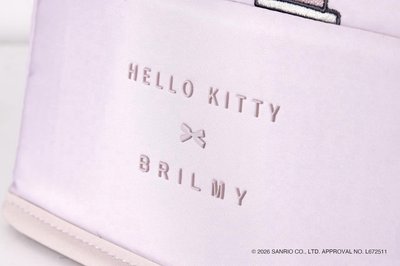 HELLO KITTYＸBRILMY可愛單品：直立式收納包（PALE PINK ver.）