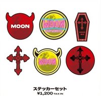 MOON 日本周邊 貼紙 
