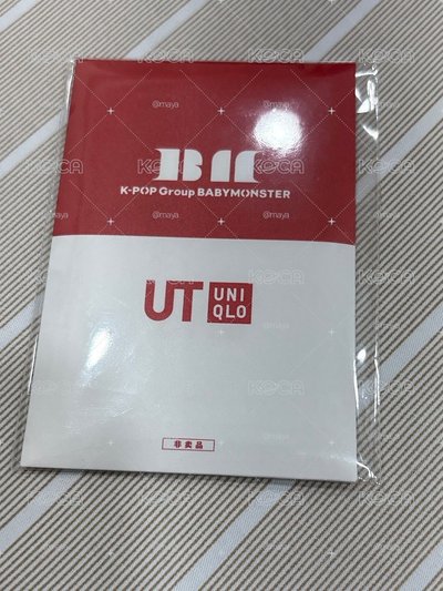 UNIQLO 寶怪代言卡 一包 六張