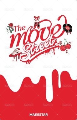 The Move : Street ms 線下 Fansign card 便利貼ver. Back