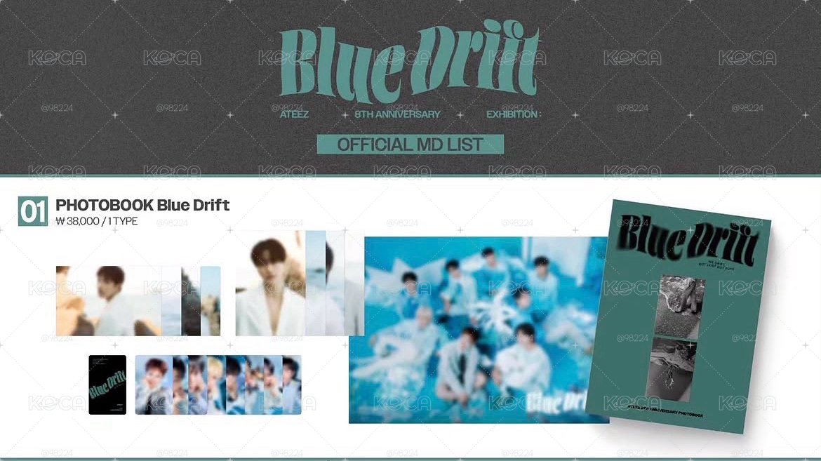 (10/4收單）8th:Blue Drift 寫真集 線下代購